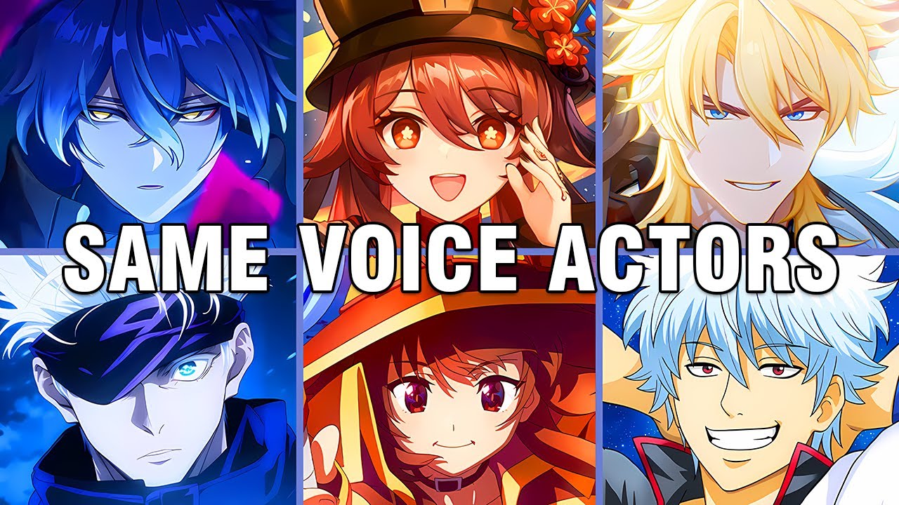 Genshin Impact All Characters Japanese Dub Voice Actors Seiyuu Same Anime Characters