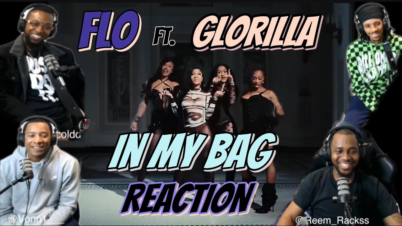 FLO - In My Bag ft. GloRilla (Official Music Video) (REACTION) | 4one Loft