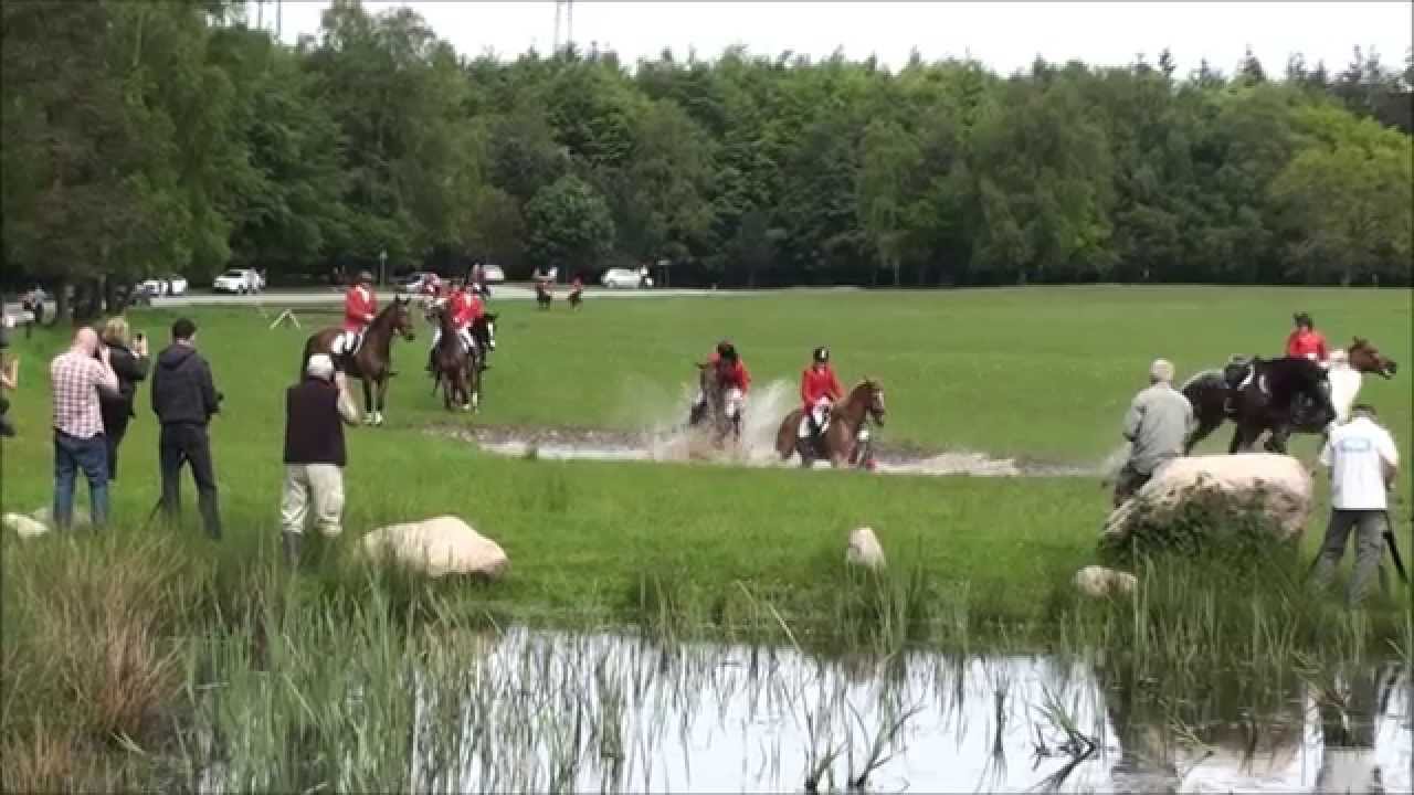 Styrt i magasindammen i Hindsgavl