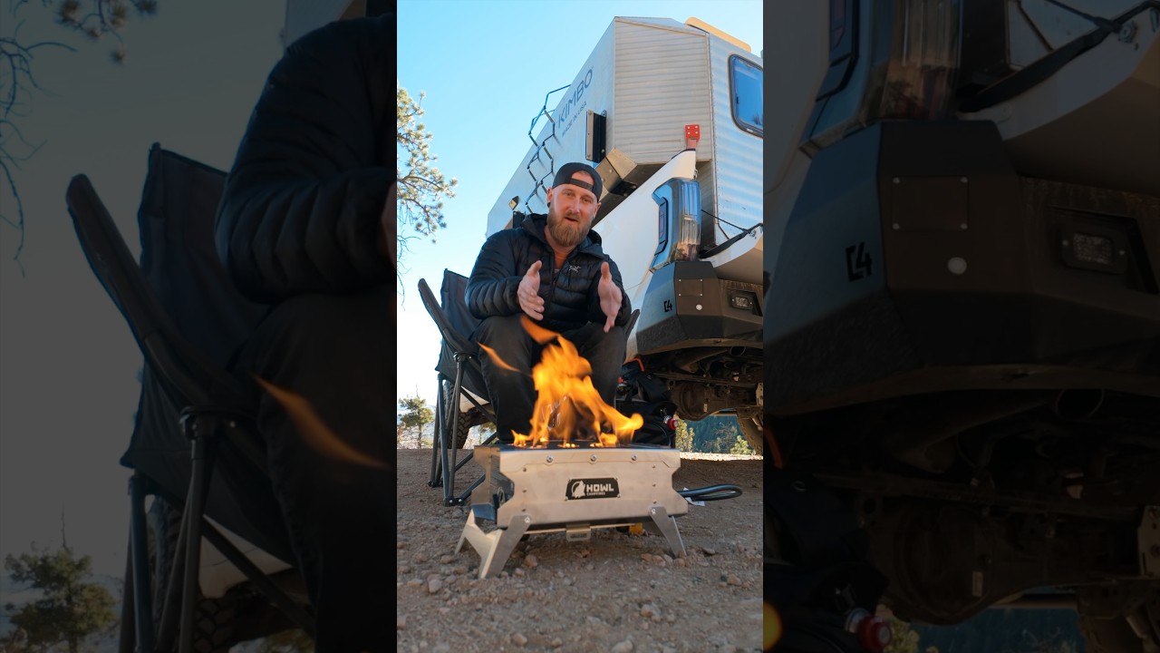 ЛУЧШИЙ переносной костер 🔥 Новый Howl R1 #howlcampfire #кемпинг #перевалка #кострище