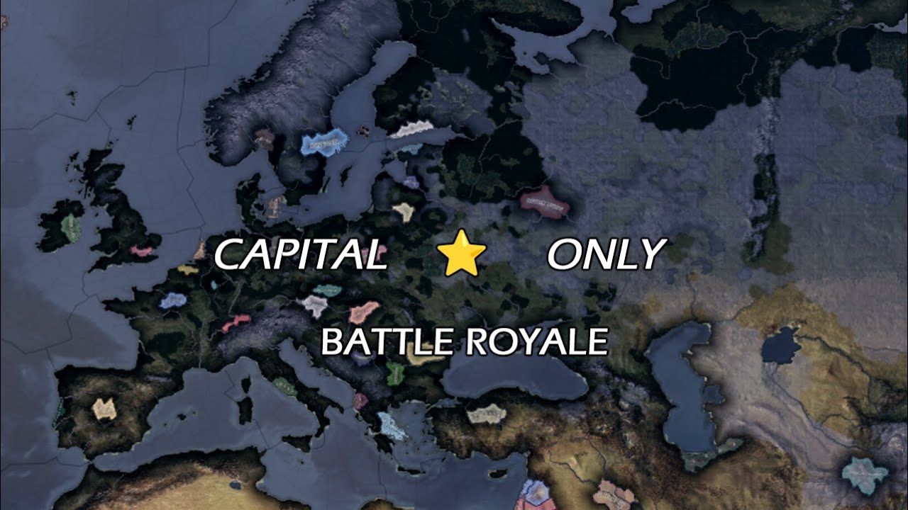 Capital Only HOI4 Battle Royale
