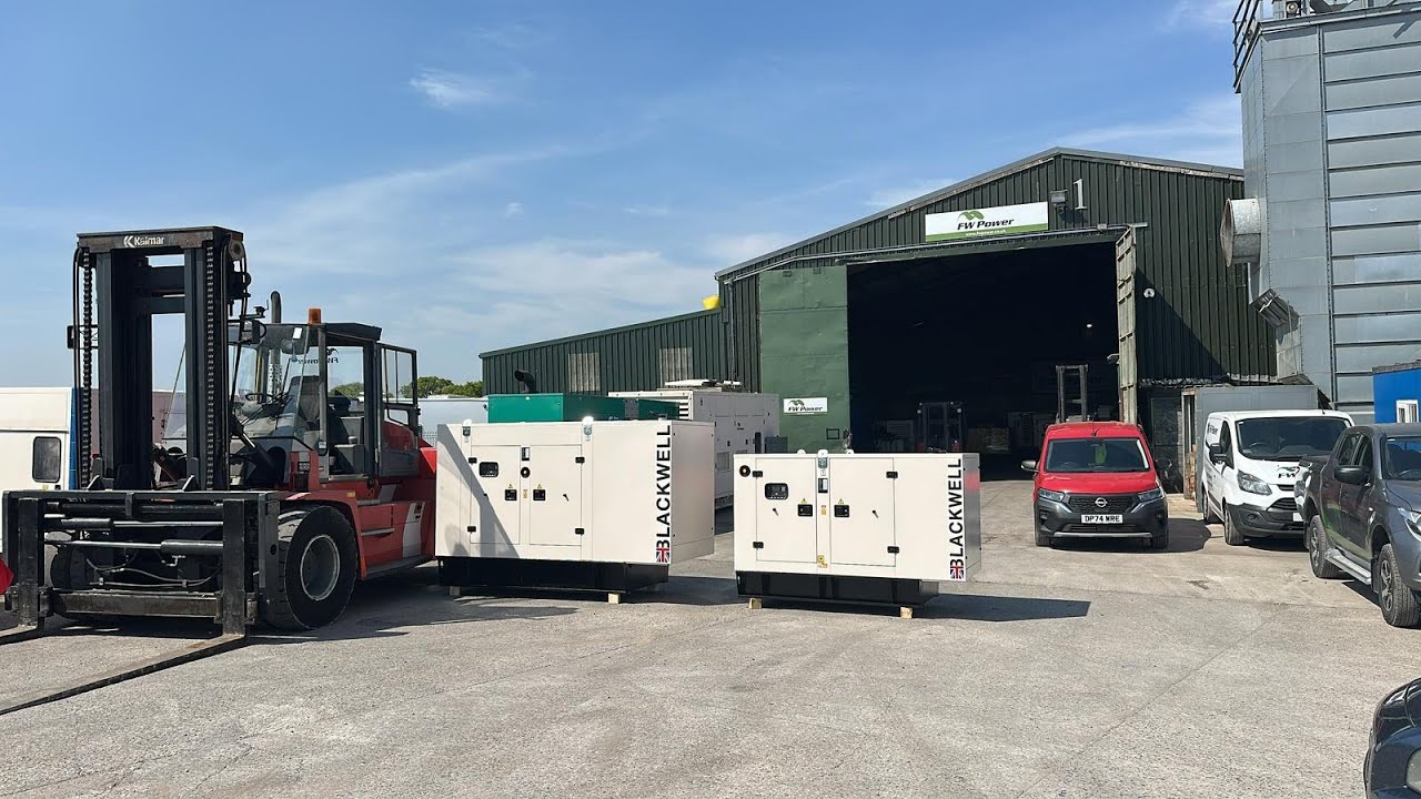 FW Power Decommissioning Project 12 x FG Wilson 1250 kVA Diesel Generators Bradford National Grid UK