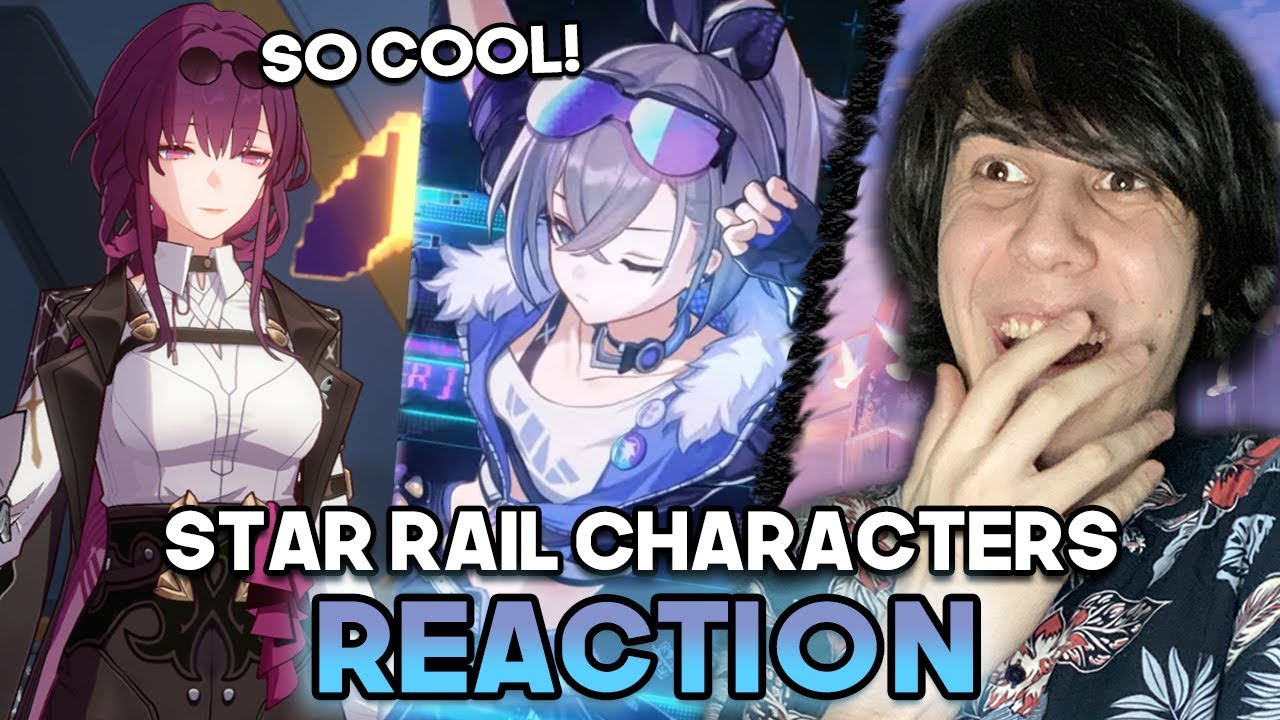 OLD GENSHIN FAN watches HONKAI: STAR RAIL Character Demos! (Bailu, Jing Yuan, Kafka...)