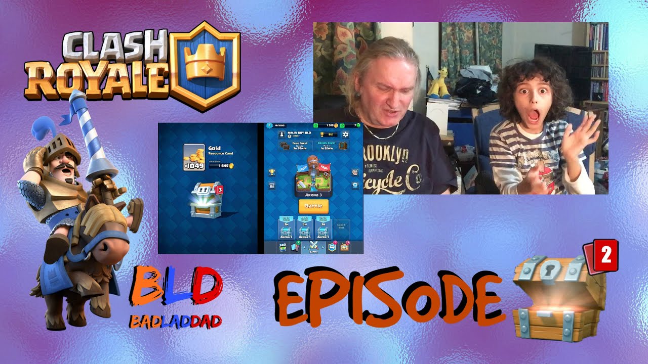 Clash Royale #2 : Giant And Gold Chest Opening