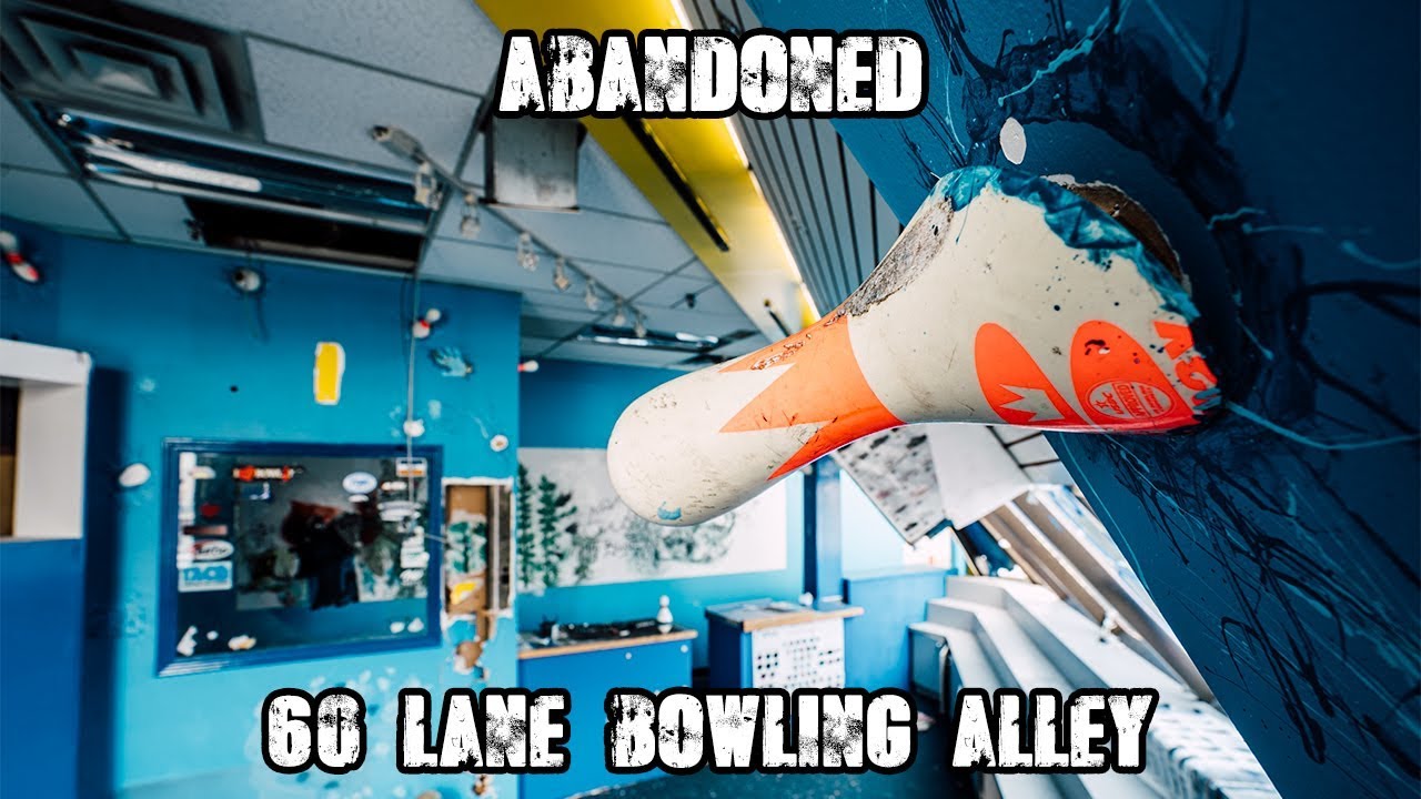 MASSIVE Abandoned 60 Lane Bowling Alley COMPLEX (Club 300 Bowl)