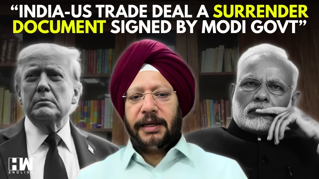 'Indian Sovereignty Mortaged By Modi Govt Into American Hands': Gurdeep Sappal On Indo-US Trade Deal