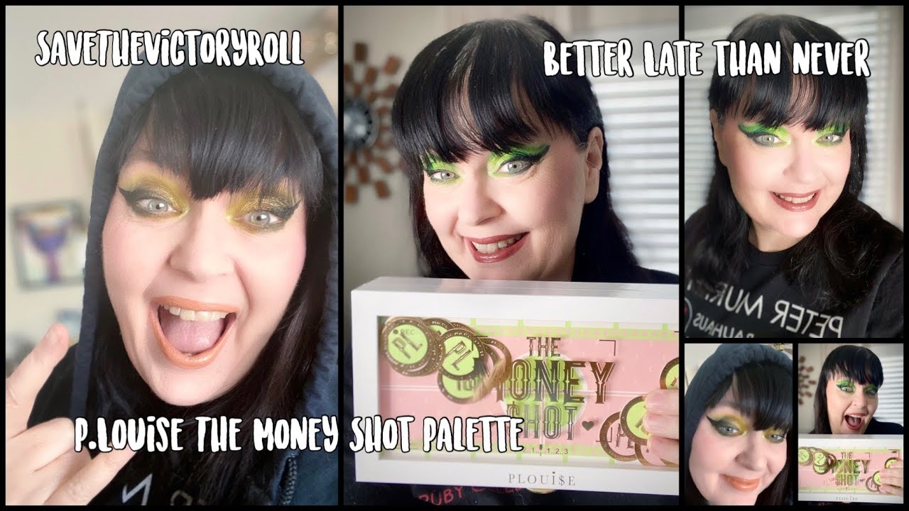 Better Late Than Never :  P Louise Money Shot Palette, two looks!