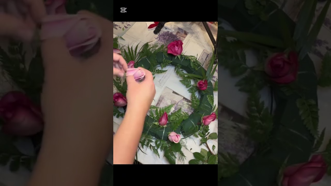 How to prepare a funeral flower wreath. DIY funeral arrangements