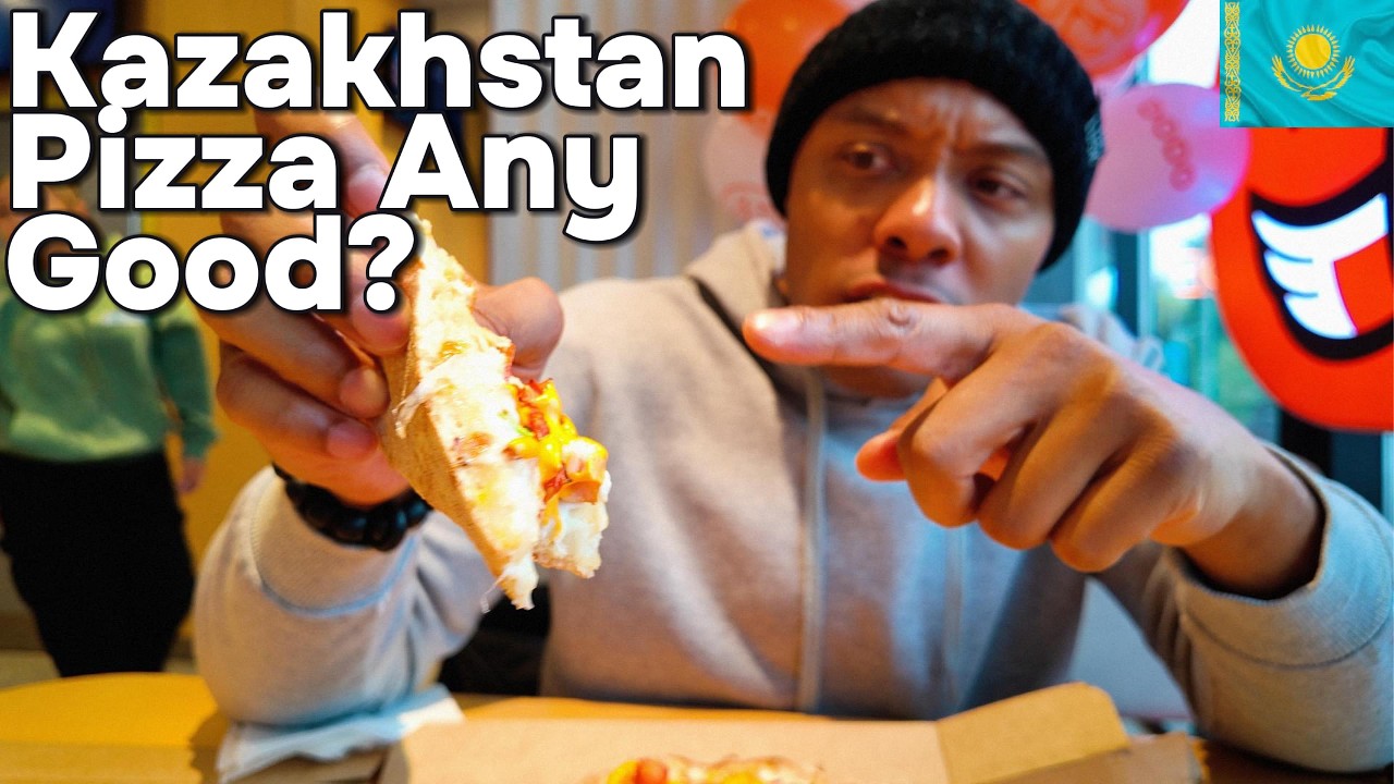 Вот какой вкус у пиццы в Казахстане! | Американский экспат в Казахстане
