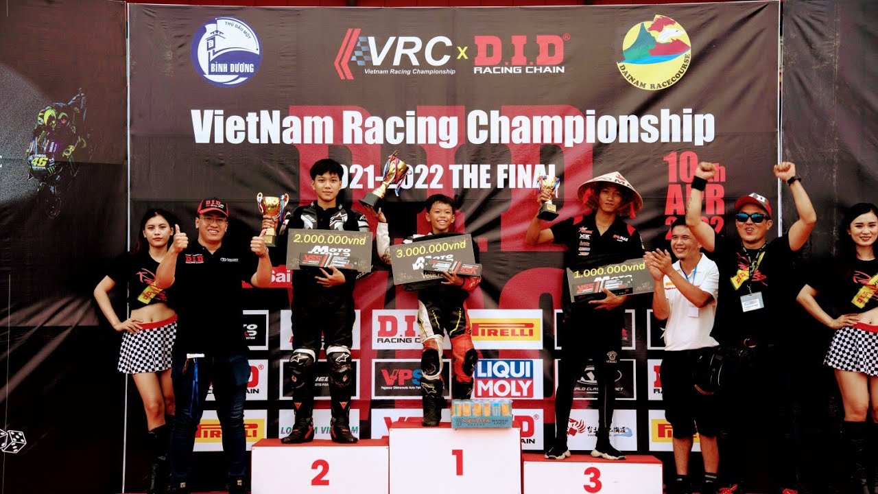 Su 10 tuổi Vô Địch hệ trẻ dưới 18 tuổi dòng xe Ub150- Sport150. KSH racing team. Tường thuật.