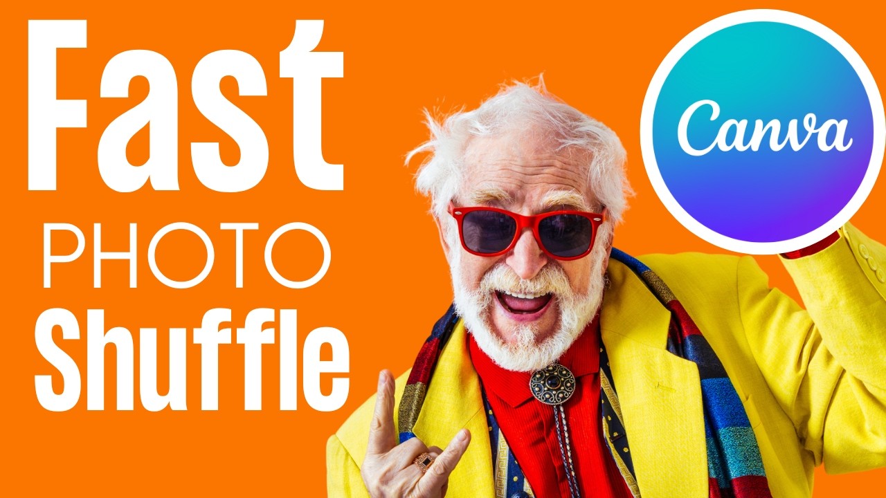 Fast Photo Shuffle Effect Tutorial in Canva
