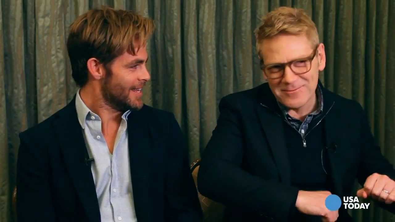 Chris Pine gets giggly talking about rubber duckies