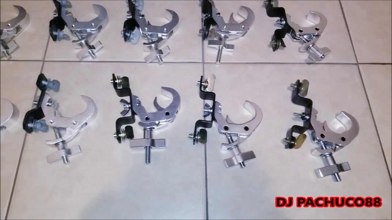 ESTOS SON MIS NUEVOS  CLAMP PARA MIS CABEZAS MOVILES BEAM ADJ