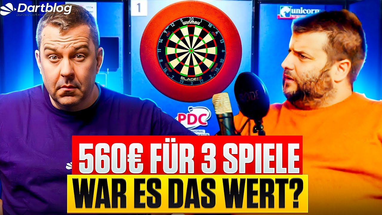 Wie verlief die PDC Q-School für Wolle? Zu Gast bei Dartblog | Podcast