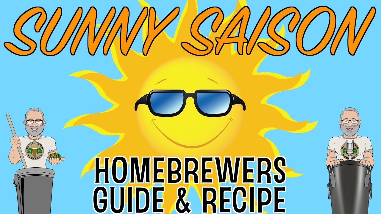 Рецепт и методы приготовления Sunny Saison. Руководство для домашних пивоваров.