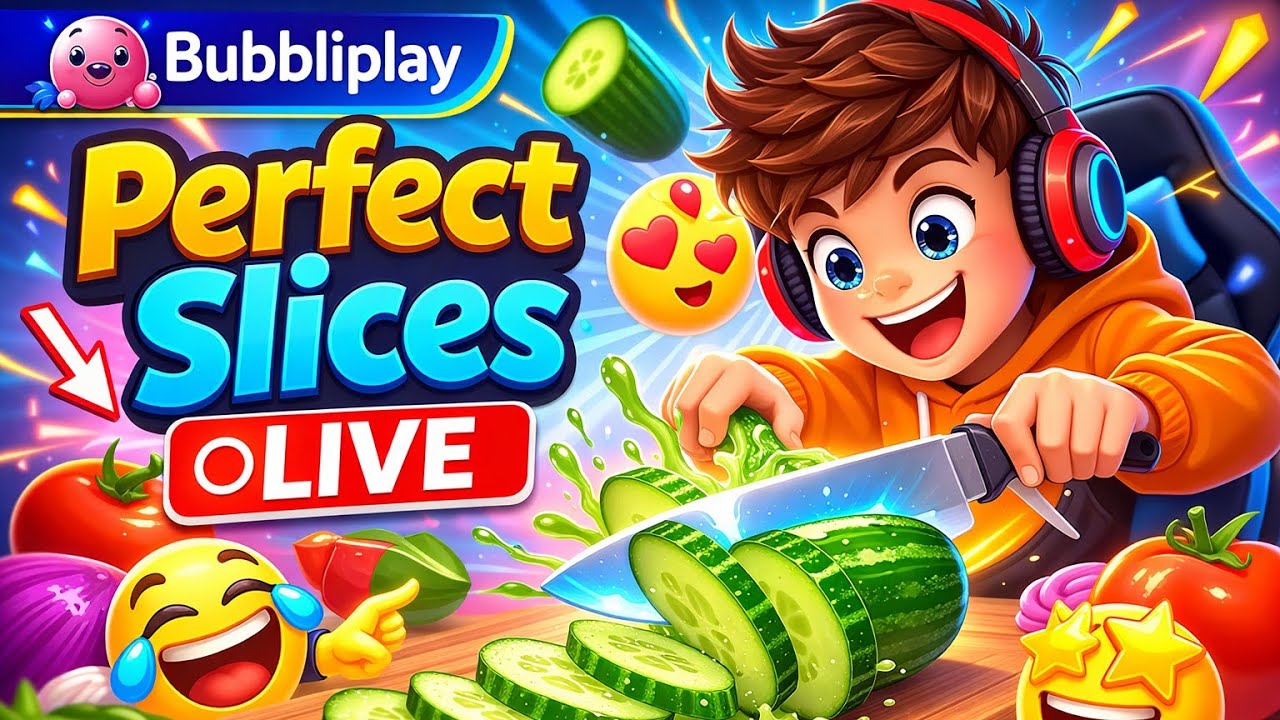 🔴 LIVE Perfect Slices Gameplay | Satisfying Game