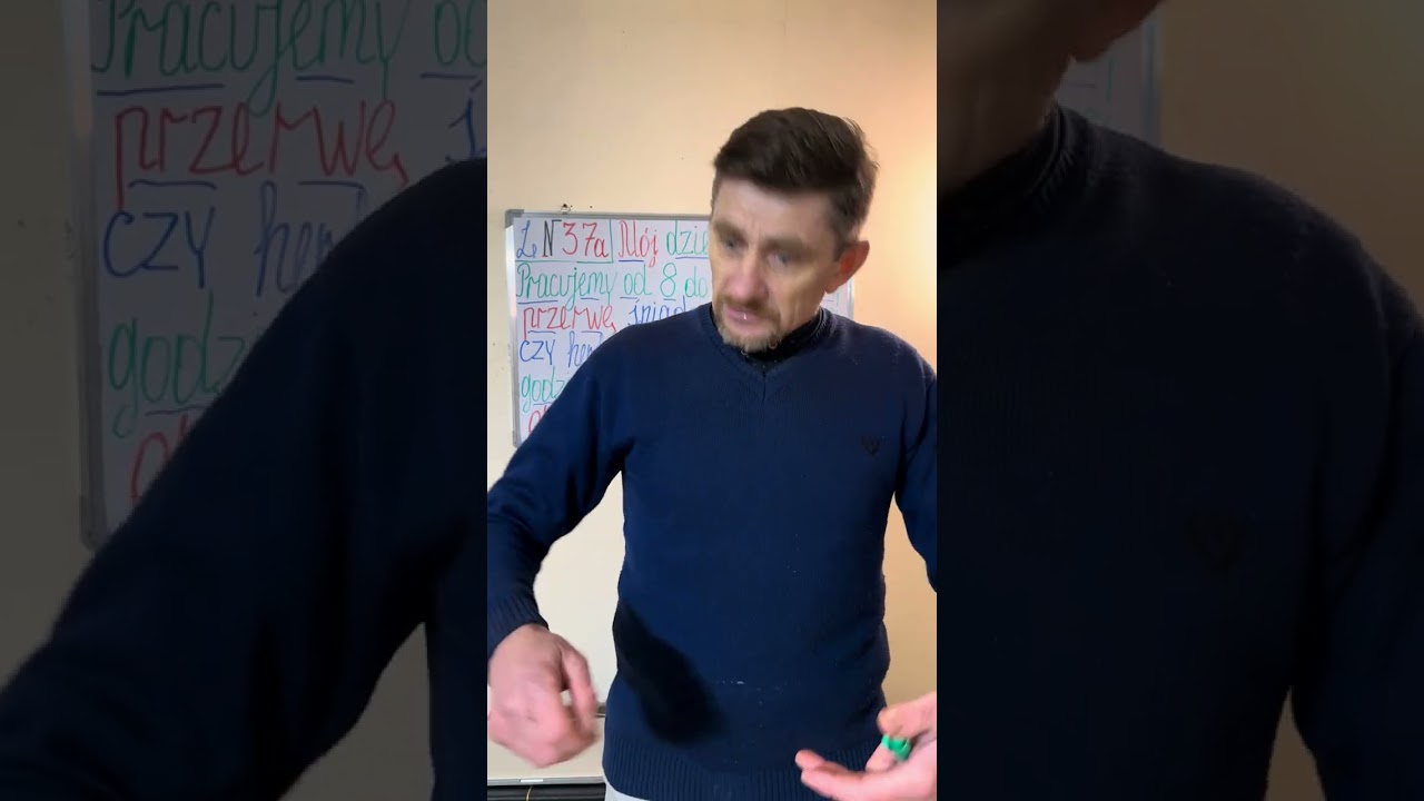 LN37a Польська Початкова. Мій робочий день. Mój dzień w pracy. Obiad 🥘 i przerwa śniadaniowa. 