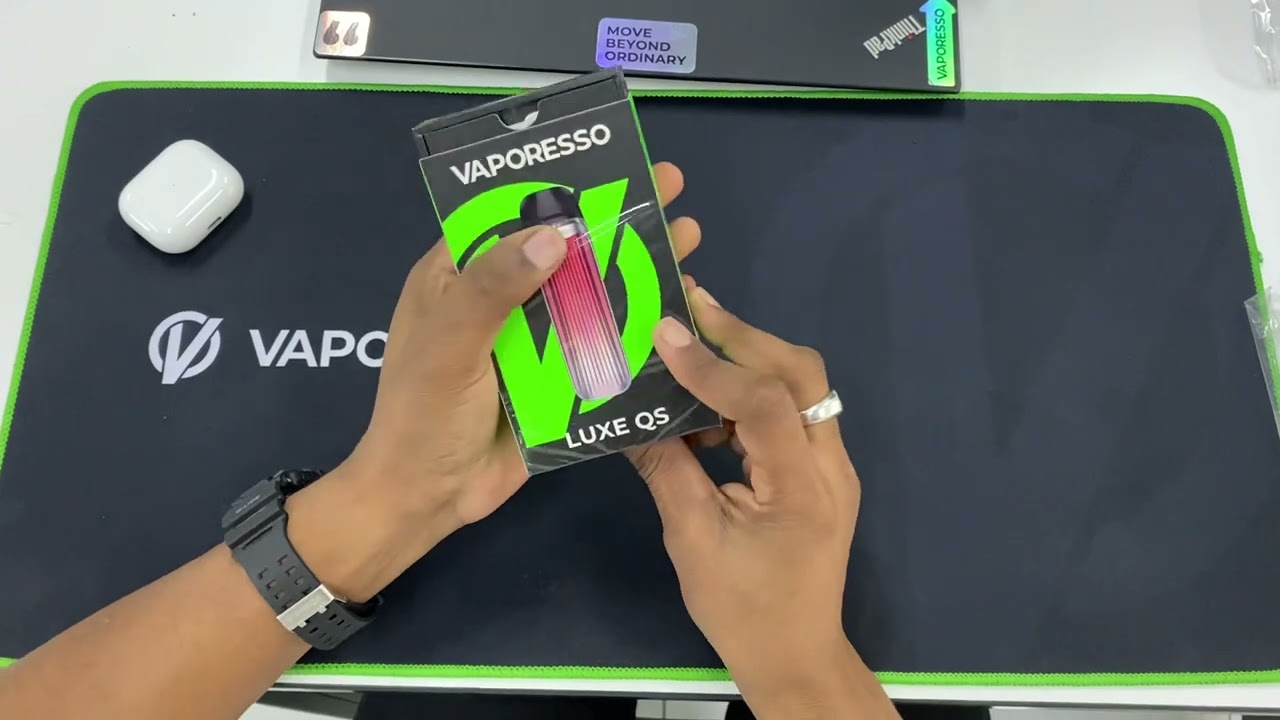 VAPORESSO LUXE QS unboxing #vape #asmr #vapereviews #vapelife #vaporesso