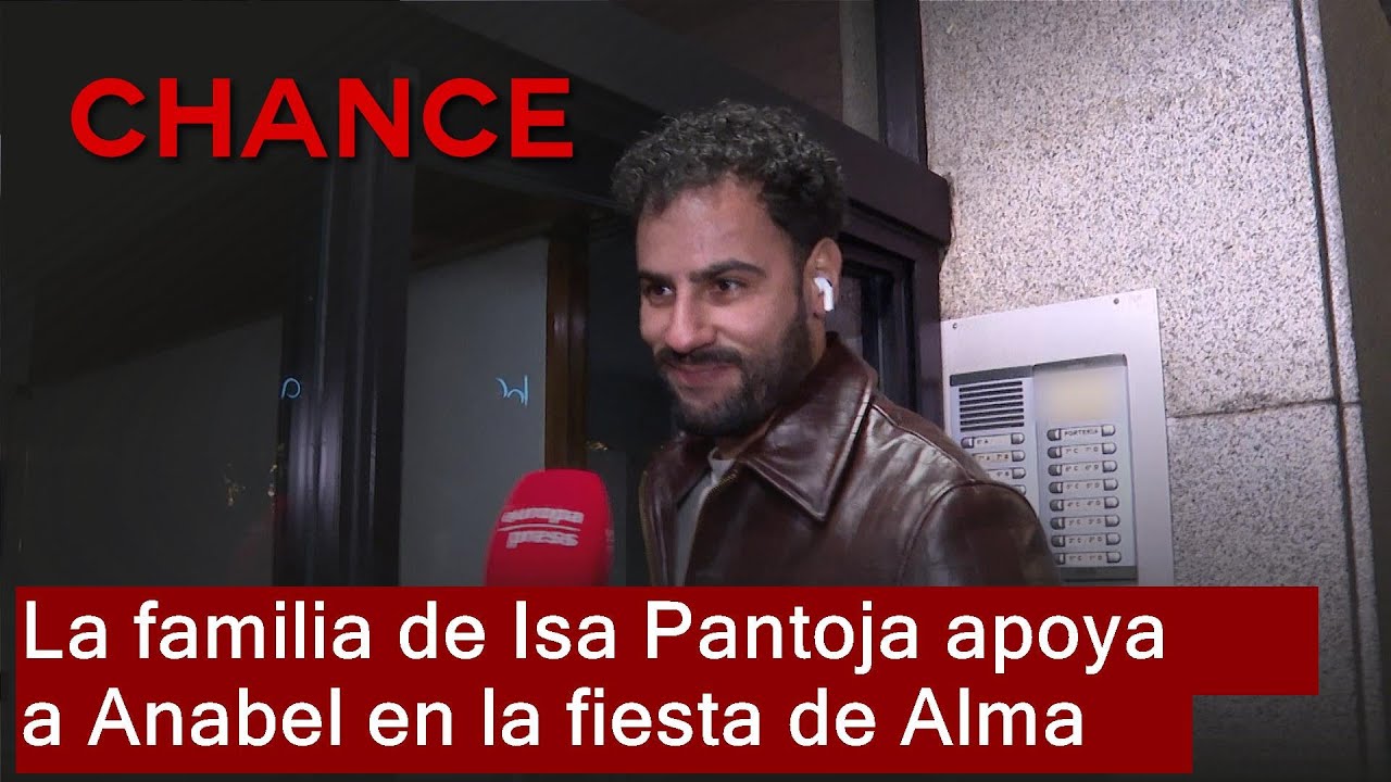 Asraf Beno explica c&oacute;mo lo han pasado en el cumplea&ntilde;os de la hija de Anabel Pantoja
