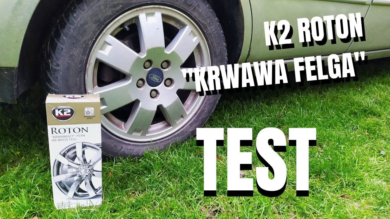 TEST #03 | K2 Roton - preparat do felg | KRWAWA FELGA