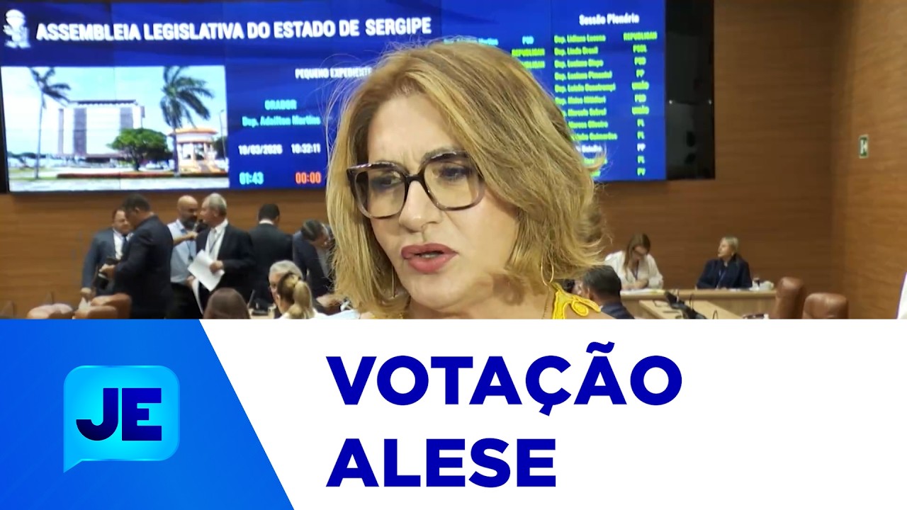 A ALESE aprovou uma série de projetos de autoria do governo do estado nesta quinta-feira (19) - JE