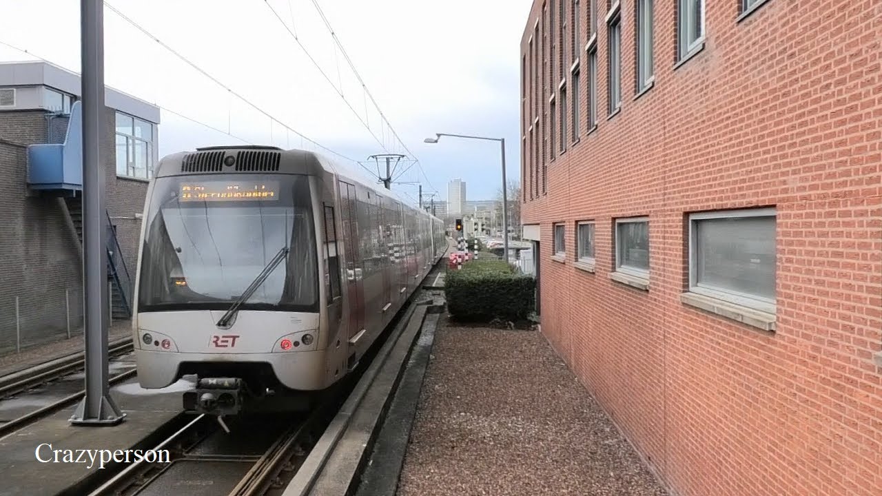 RET Metro Nesselande - Ambachtsland - Nieuwe Verlaat Lijn B