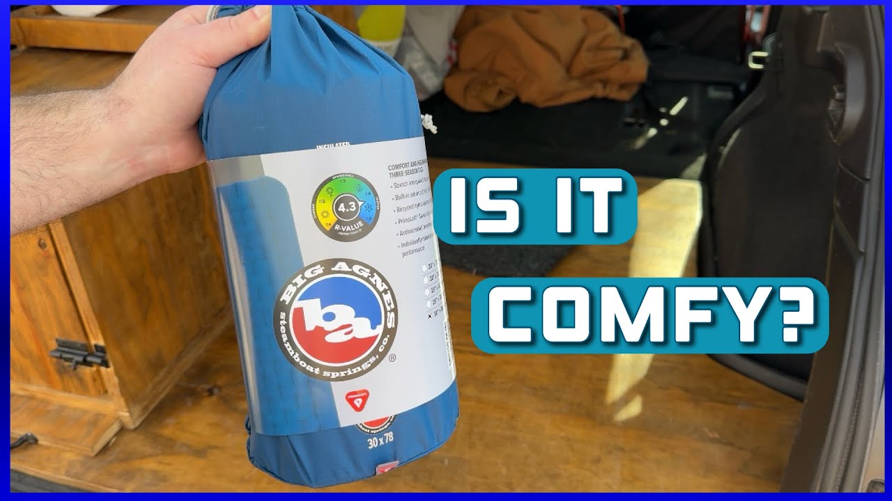 Лучший коврик для автокемпинга? Big Agnes Boundary Deluxe, очень широкий и длинный | Wilderness O...