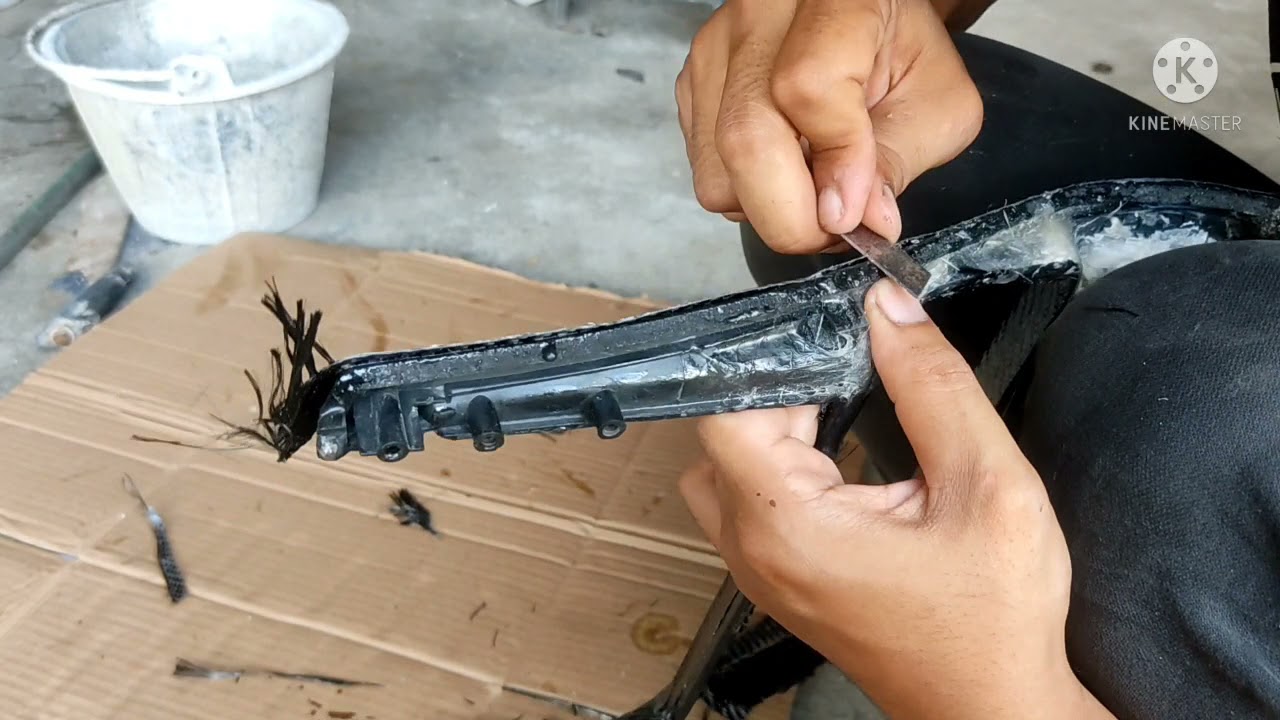 Skinning carbon fiber ori center frame evo3