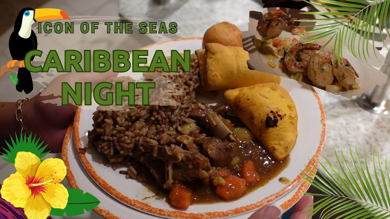 CARIBBEAN NIGHT ON ICON OF THE SEAS #iconoftheseas #royalcaribbean