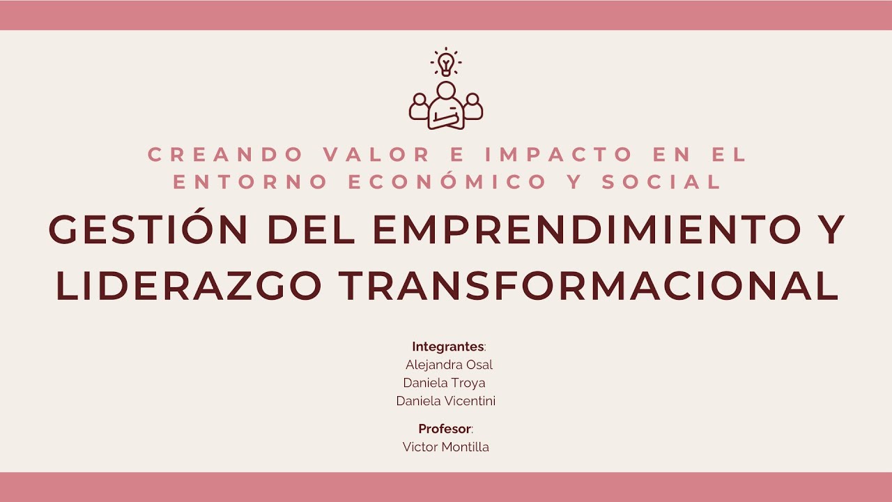 Gestión del Emprendimiento 