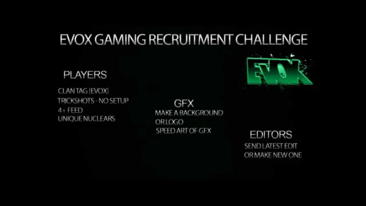 EvoxGaming Recruitment Challenge
