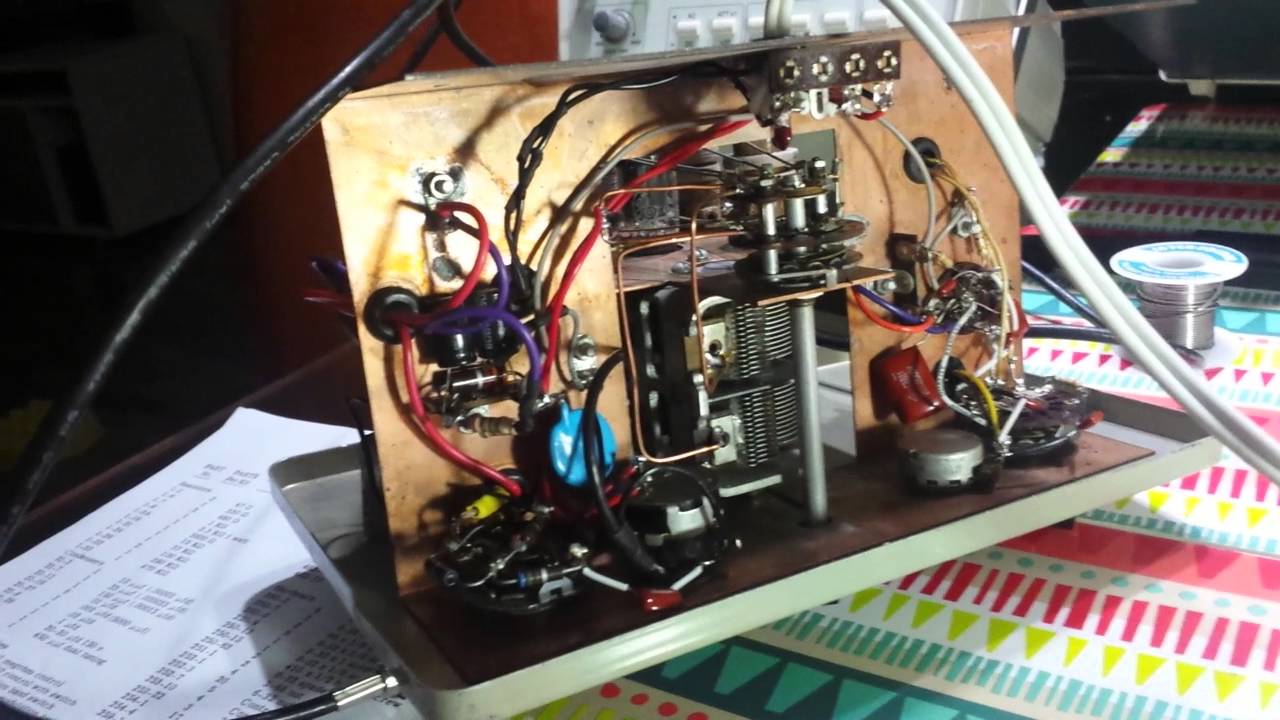 Reparación de un generador de RF HEATHKIT SG-8