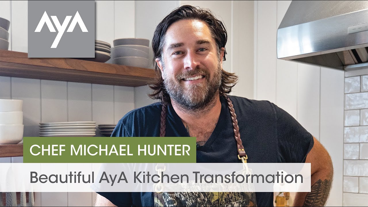Chef Michael Hunter's Beautiful AyA Kitchen Transformation