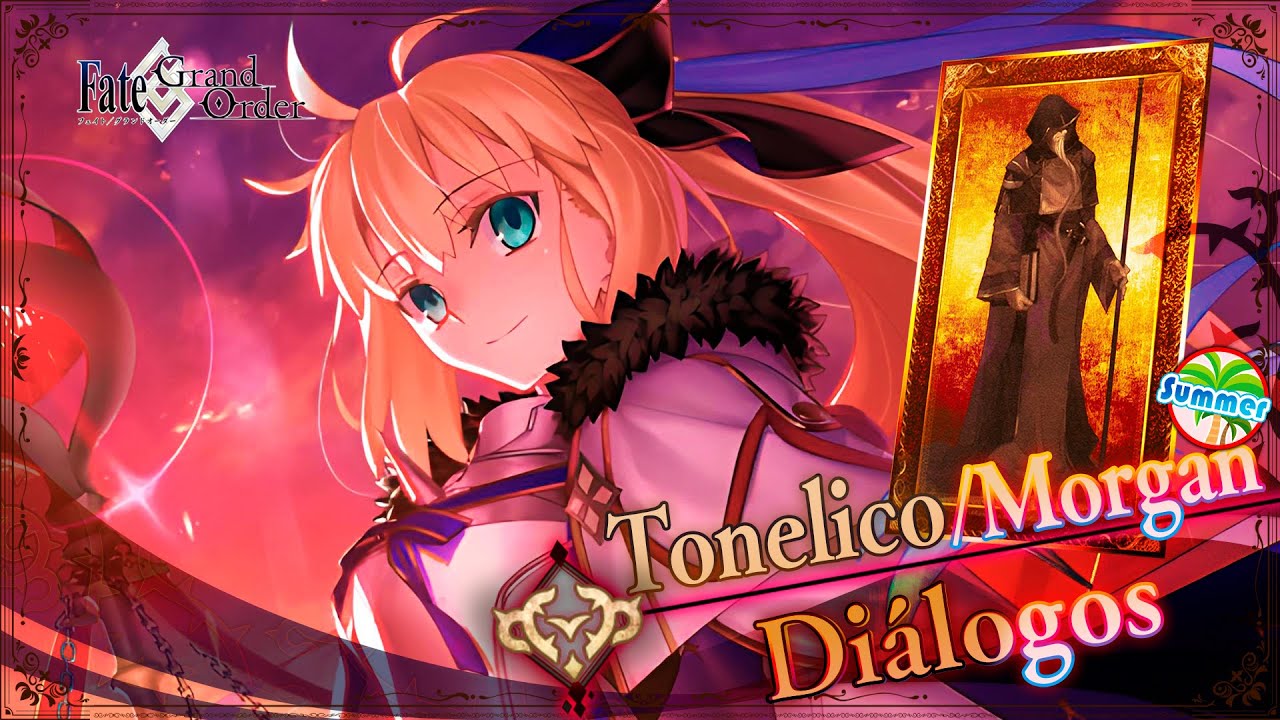 【FGO】Tonelico/Morgan Summer (Caster) | Diálogos「Sub Español」