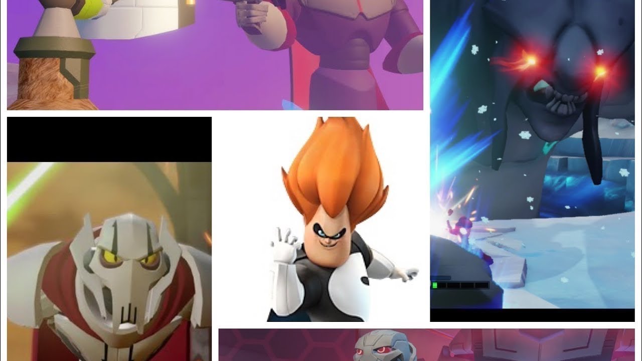 Disney Infinity All Bosses + Cutscenes