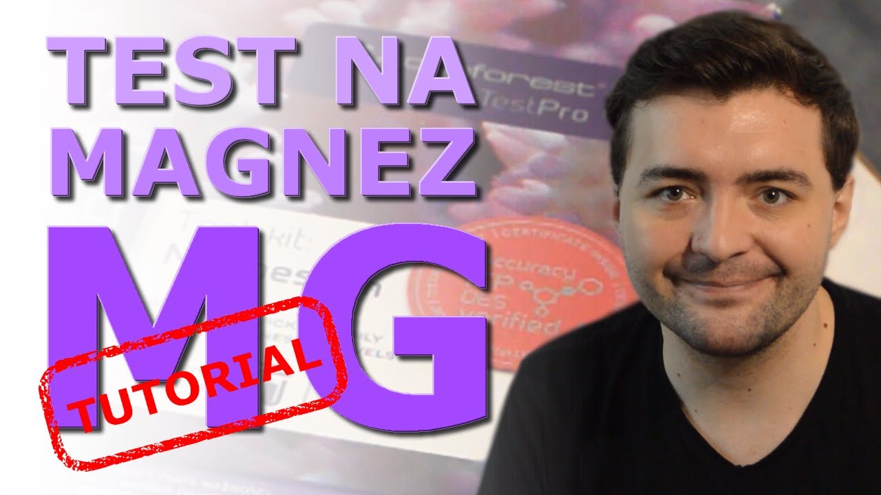 Test kropelkowy akwarium morskie Magnez Mg Aquaforest tutorial (instrukcja)