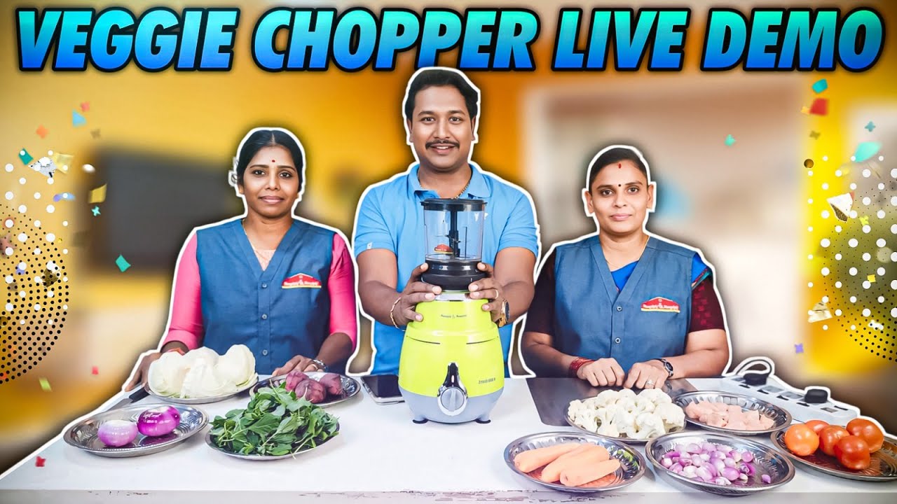 😍Veggie Chopper Attachment 1Ltr🔥 I MEENAKSHI & MEENAKSHI SALEM
