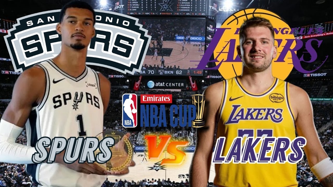 San Antonio Spurs vs Los Angeles Lakers Live Play by Play & Scoreboard