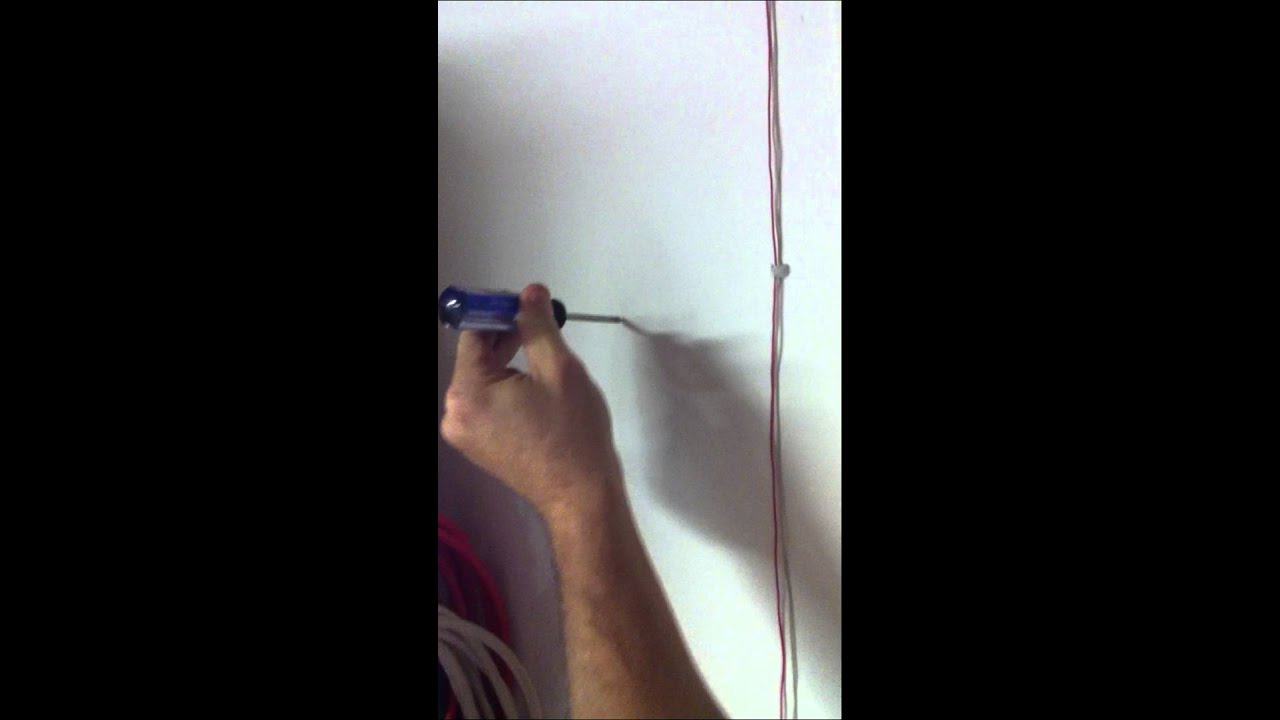 How to install Drywall Anchors without a Drill