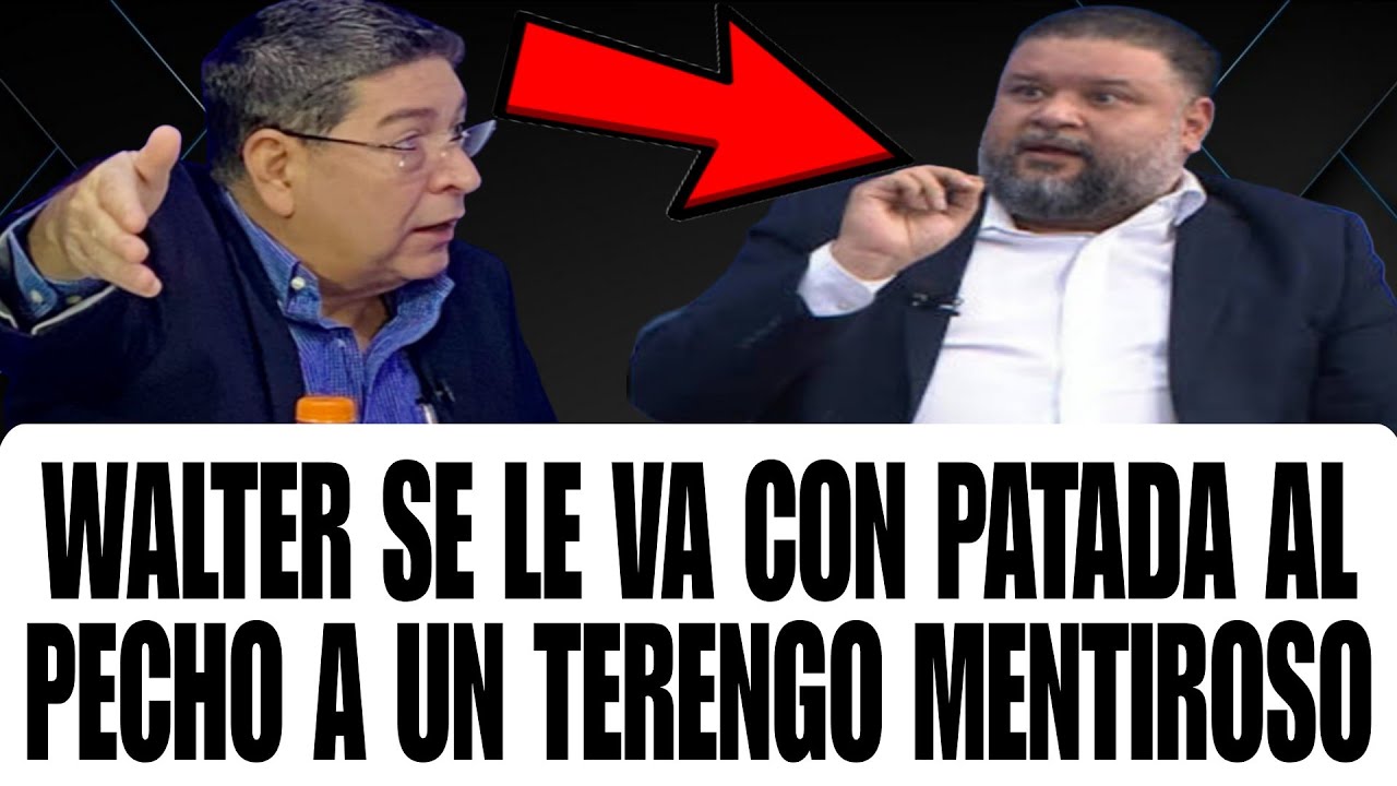 Walter Bautiza a un Terengo Asolapado por Mentir a Medios Internacionales 