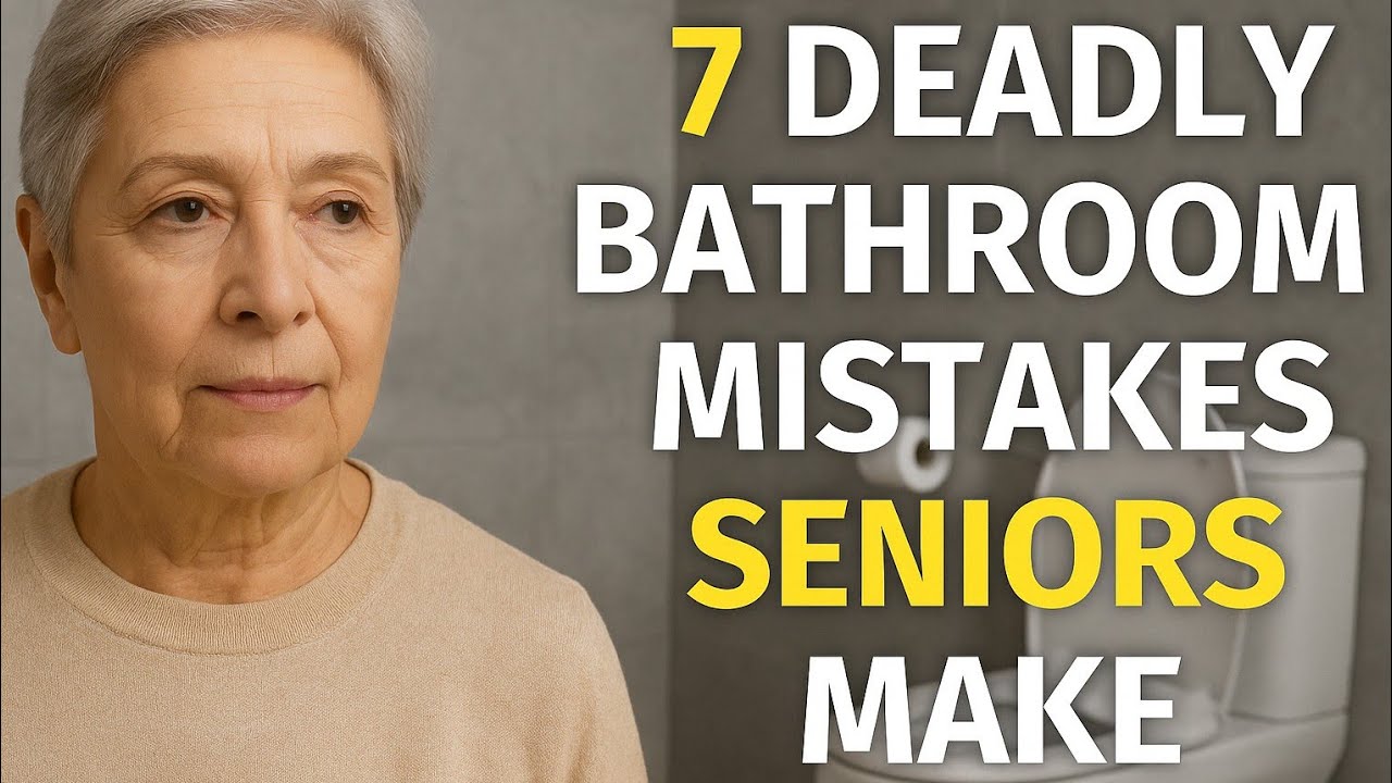 7 Deadly Bathroom Mistakes Seniors Make (#6 is Deadly!)