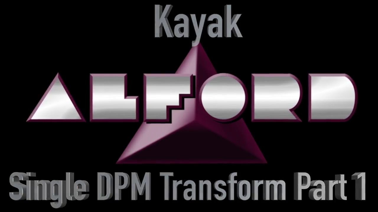 Kayak Switcher - Single DPM Transform Part 1