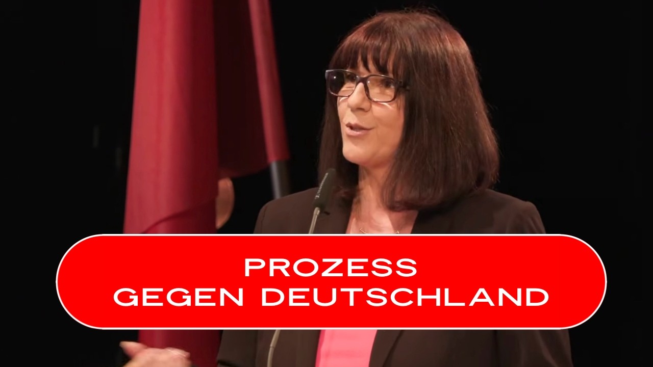 Prozess gegen Deutschland: Eröffnungsrede Joana Cotar