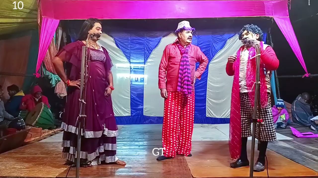 लल्लू डांसर की आवाज में, नजर लागी राजा तोरे बंगले में सहजन मऊ की नौटंकी sahjan mau ki nautanki video