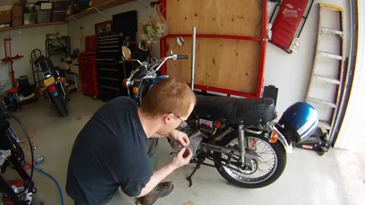 1973 Honda CL100 Cam Chain Adjuster Issues