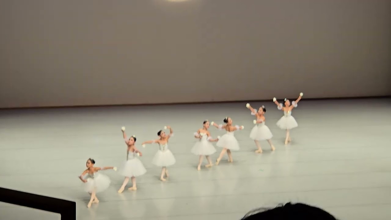 나 발레 콩쿨 나갔당