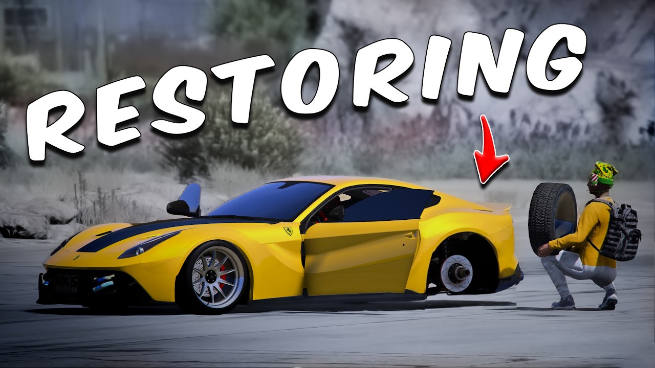 I Found a Ferrari in a Police Junkyard… Then Restored It!