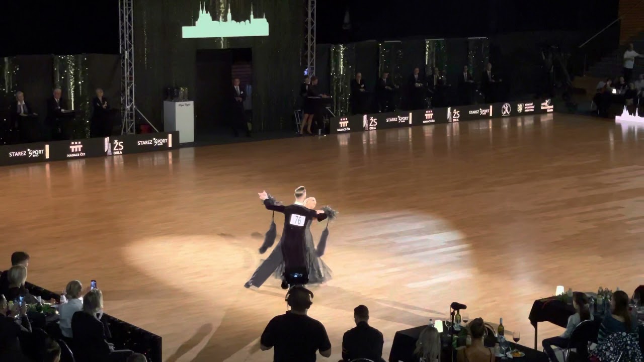 Evaldas Sodeika & Ieva Zukauskaite, Solo Waltz - WDSF World championship Standard 2021, Brno