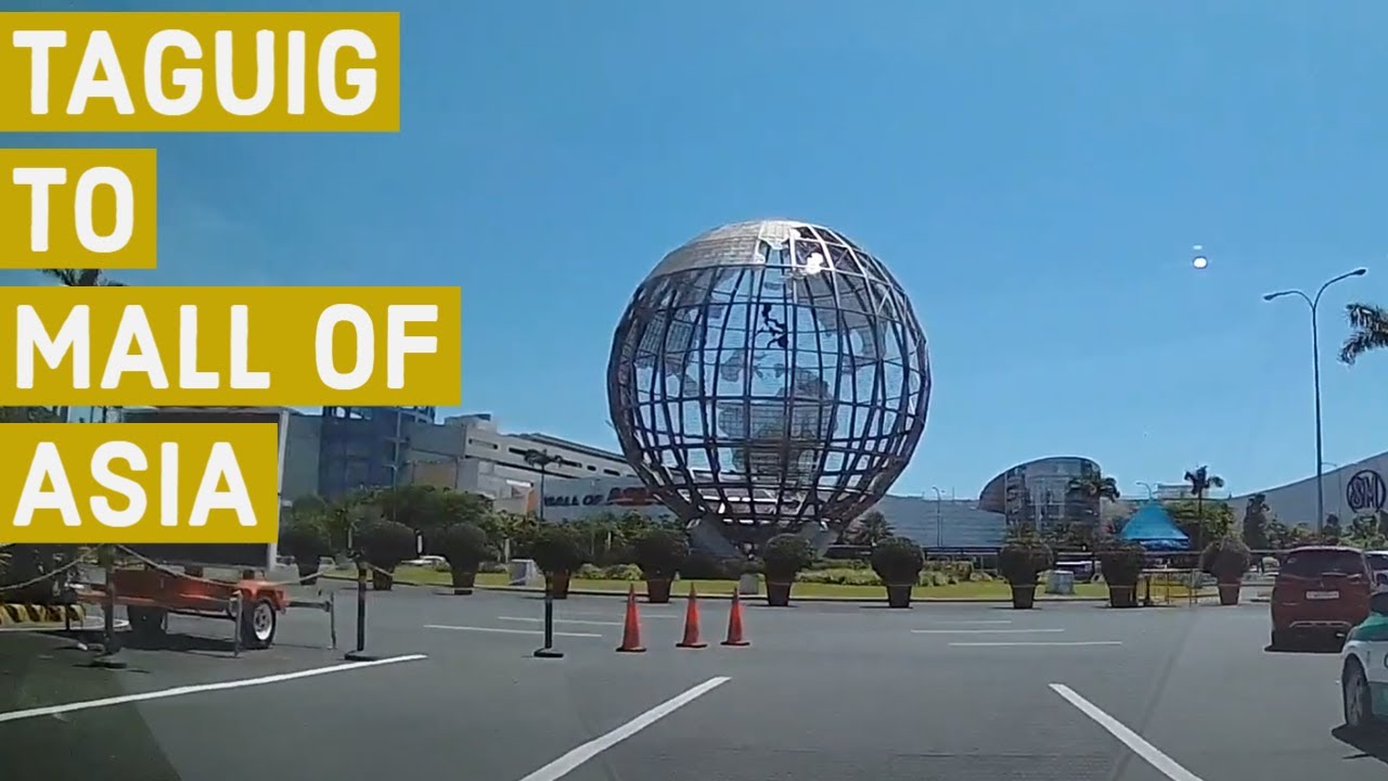 Driving from Taguig to Mall of Asia via EDSA