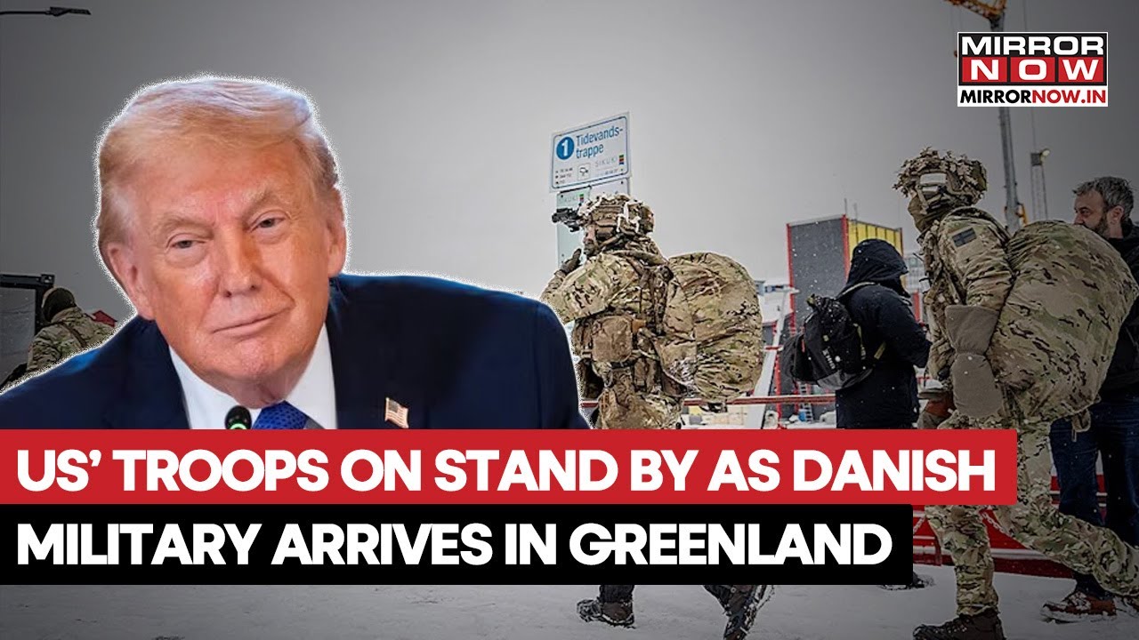 Greenland Crisis: US Military & Danish-Led Multinational Troops Increase Military Presence | Watch